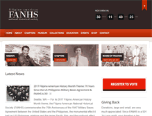 Tablet Screenshot of fanhs-national.org